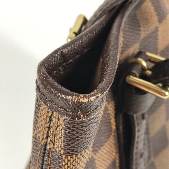 LOUIS VUITTON Brown Damier Canvas Shoulder Bag - Picture 9 of 16